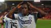 Uche Ikpeazu celebrates his first City goal...