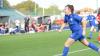 Megan Saunders in action for the Bluebirds...