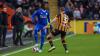 Jaden Philogene in action for City at Hull...