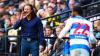Gareth Ainsworth shouts instructions during Queens Park Rangers' away match against Watford