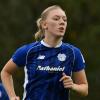Madison Lloyd in action for Cardiff City Women