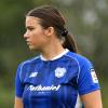 Mali Ackerman in action for Cardiff City Women