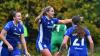 Hannah Power in action for Cardiff City Women