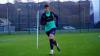 Lennon Talbot in training for Cardiff City U18